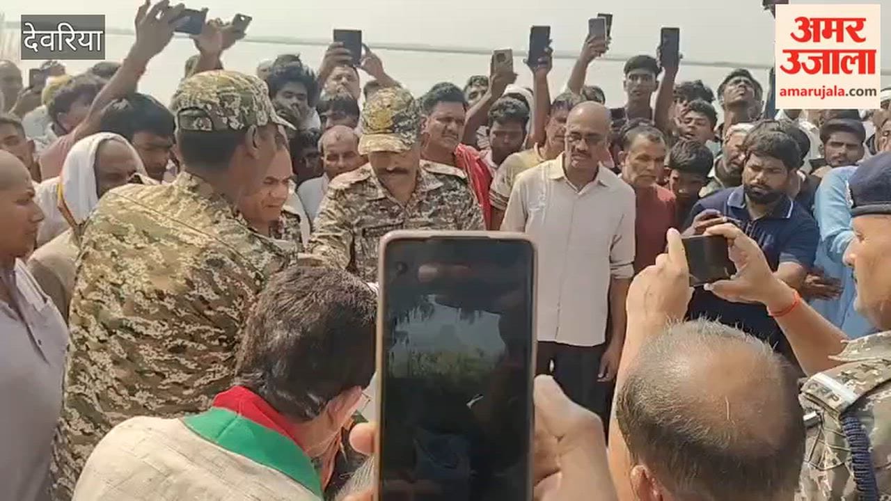 CRPF Sub Inspector Devanand Yadav Cremated with Military Honours on the Banks of the Sarayu