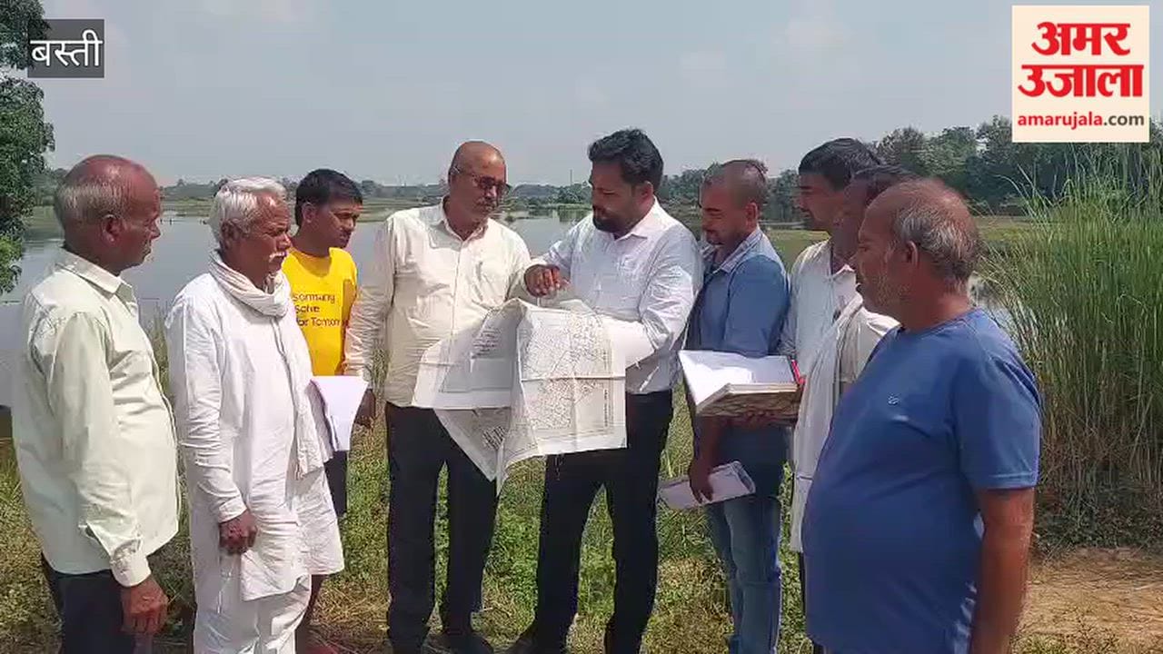 Basti Revenue Team Assesses Flood Damage to Crops