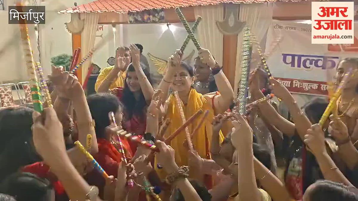 पाल्क संस्था की डांडिया प्रतियोगिता में 84 बालिकाओं ने दिखाई प्रतिभा, VIDEO