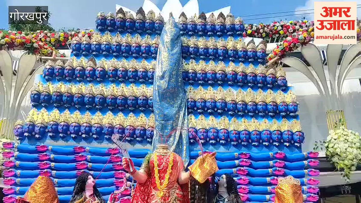 गोरखपुर: मां छिन्नमस्तिका की प्रतिमा स्थापित