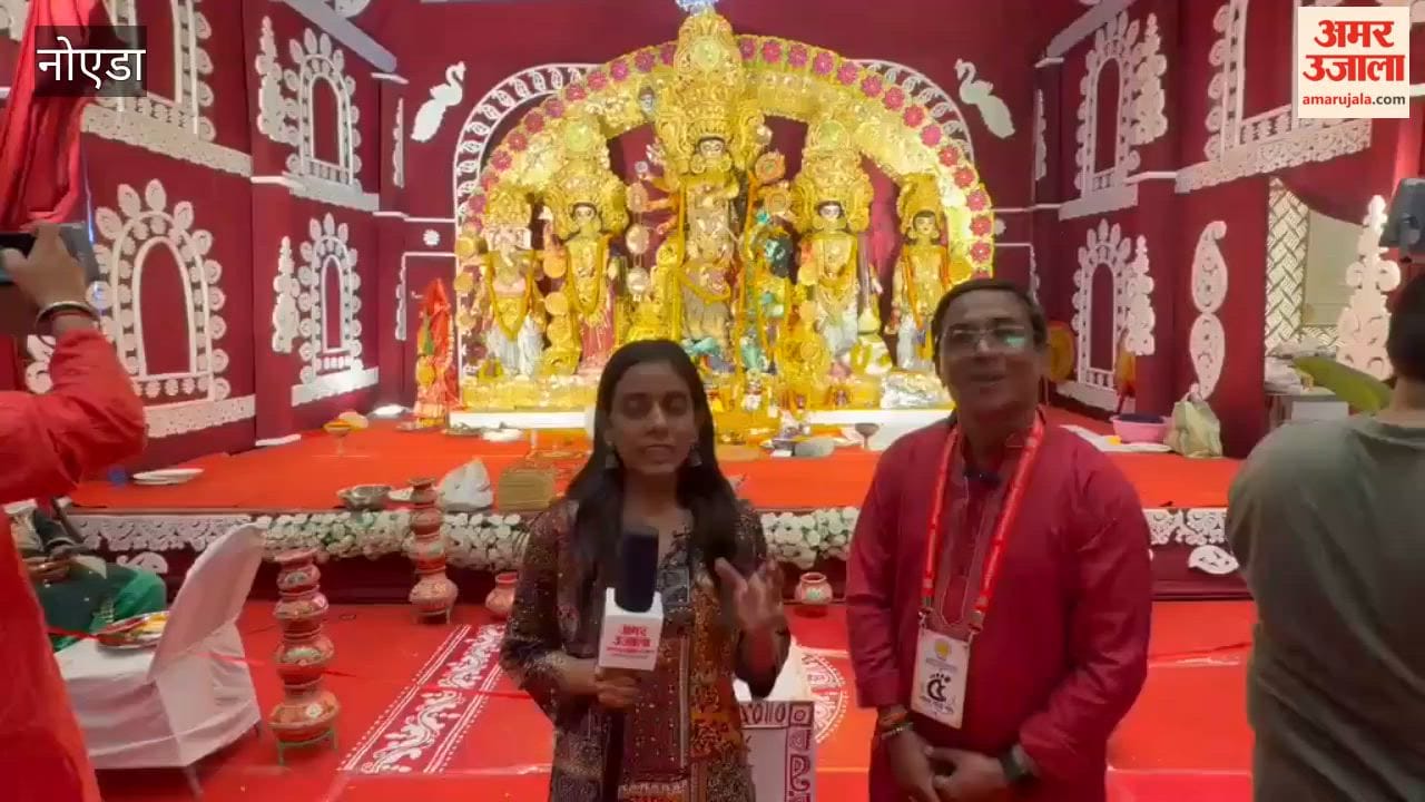 Greater Noida West glimpse of Bengali culture on display during Durga Puja at Moon Star Banquet