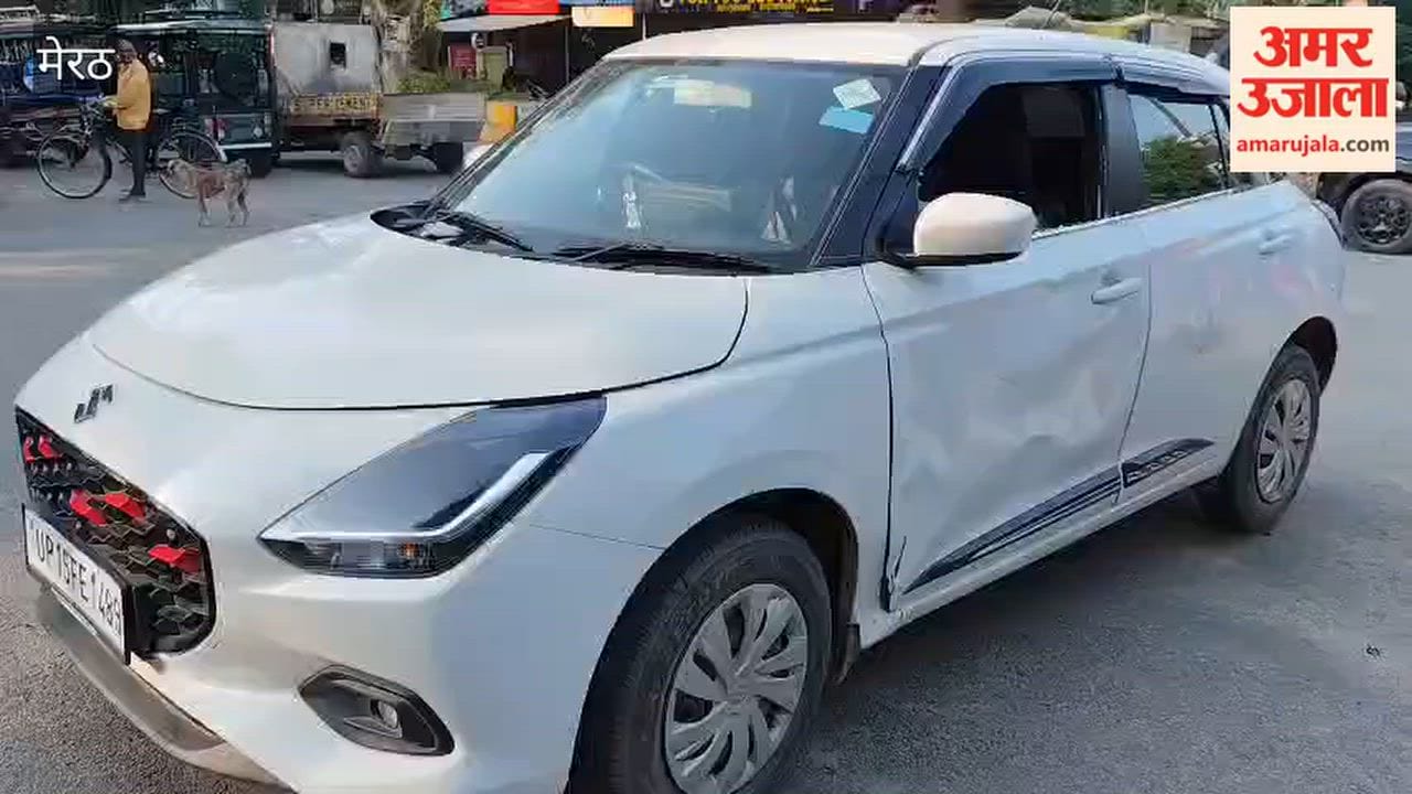 Bike collides with car in Ganganagar, girl injured, complaint lodged in police station