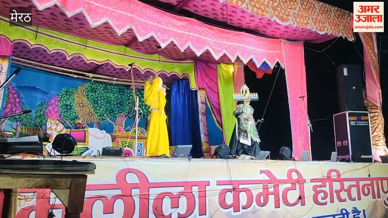 Devotees became emotional while watching the enactment of the abduction of Sita.