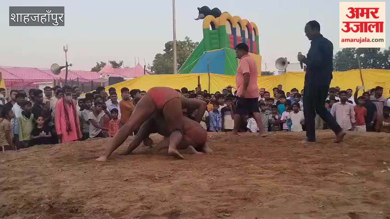 Shahjahanpur wrestling tournament organized at the Ramlila Mela