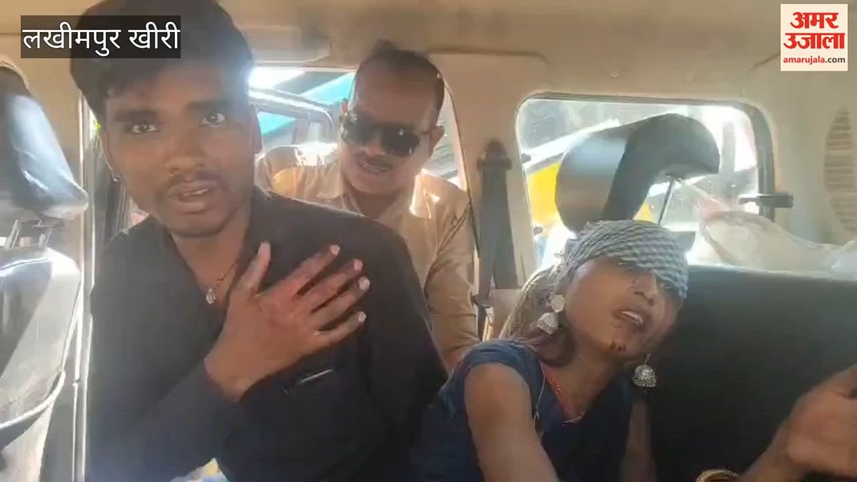 लखीमपुर खीरी: बेकाबू हुई बस ने बाइक सवार को कुचला, मौके पर मौत, 20 यात्री घायल