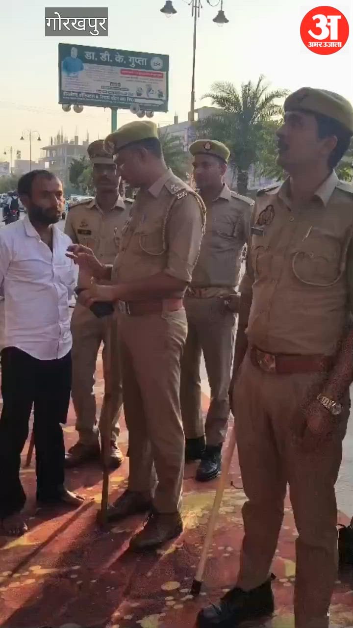 गोरखपुर: गुलरिहा में 285 दुर्गा पंडालों की सुरक्षा को लेकर पुलिस अलर्ट