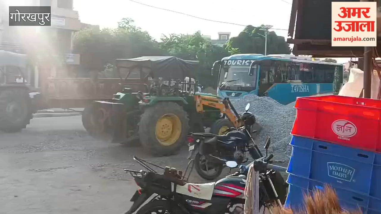 Residents Face Hardship as Tractors Trolleys Excavators and Buses Occupy Roads