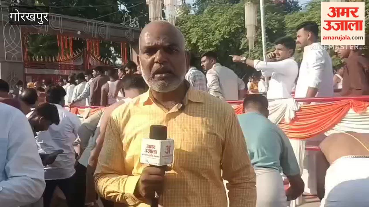 Shrineth Clan Kshatriyas Perform Traditional Blood Abhishek at Historic Durga Temple in Bansgaon
