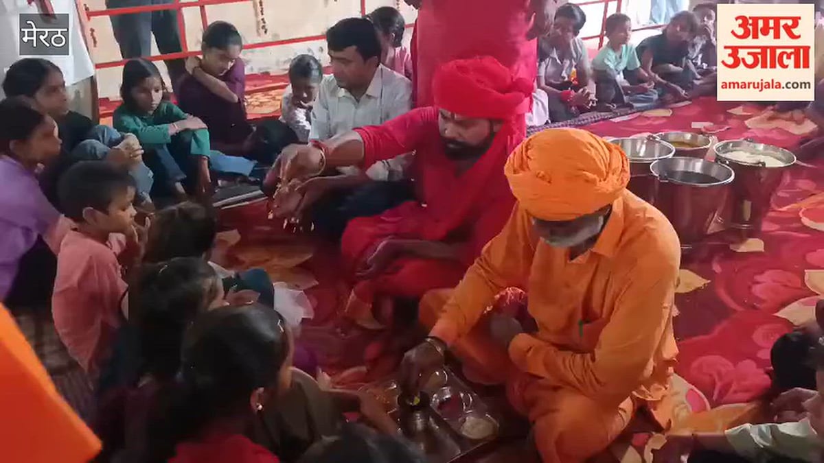 हस्तिनापुर के प्राचीन जयंती माता मंदिर में उमड़े श्रद्धालु, महानवमी पर सिद्धिदात्री की पूजा-अर्चना, हवन-यज्ञ और कन्या पूजन के बाद भंडारा