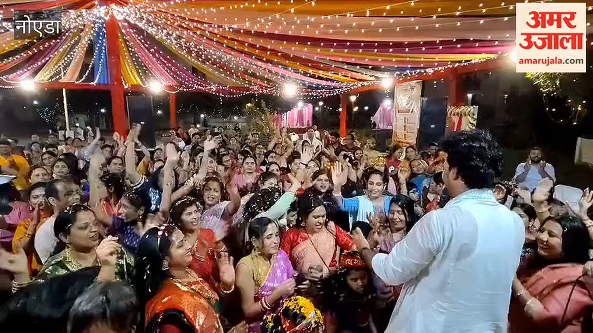 ग्रेटर नोएडा: आम्रपाली ड्रीम वैली में महाष्टमी पर दुर्गा पूजन का आयोजन