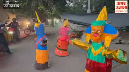 With only one day left until Dussehra, shopkeepers have put Ravana effigies on sale, forced to sell them at half price.