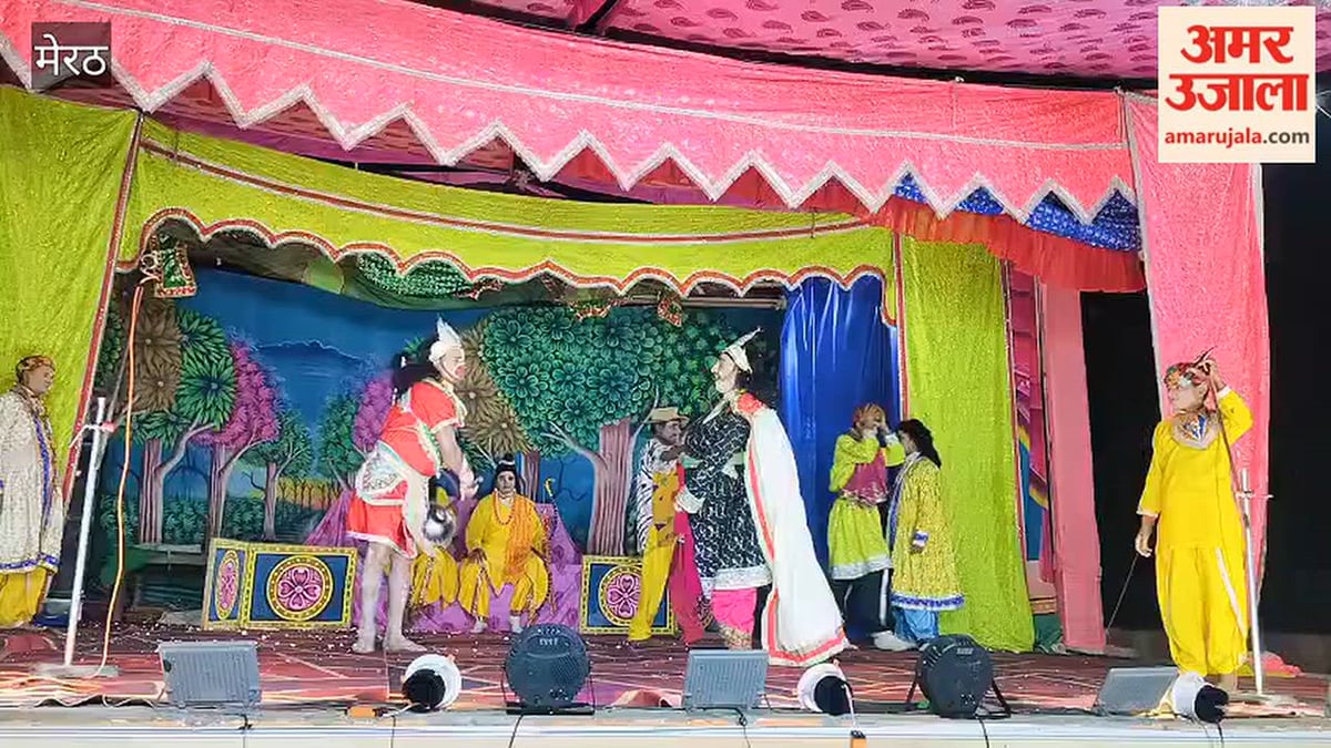 हस्तिनापुर: कुंभकरण ने राम की सेना में मचाया उत्पात, वानरों पर किया प्रहार