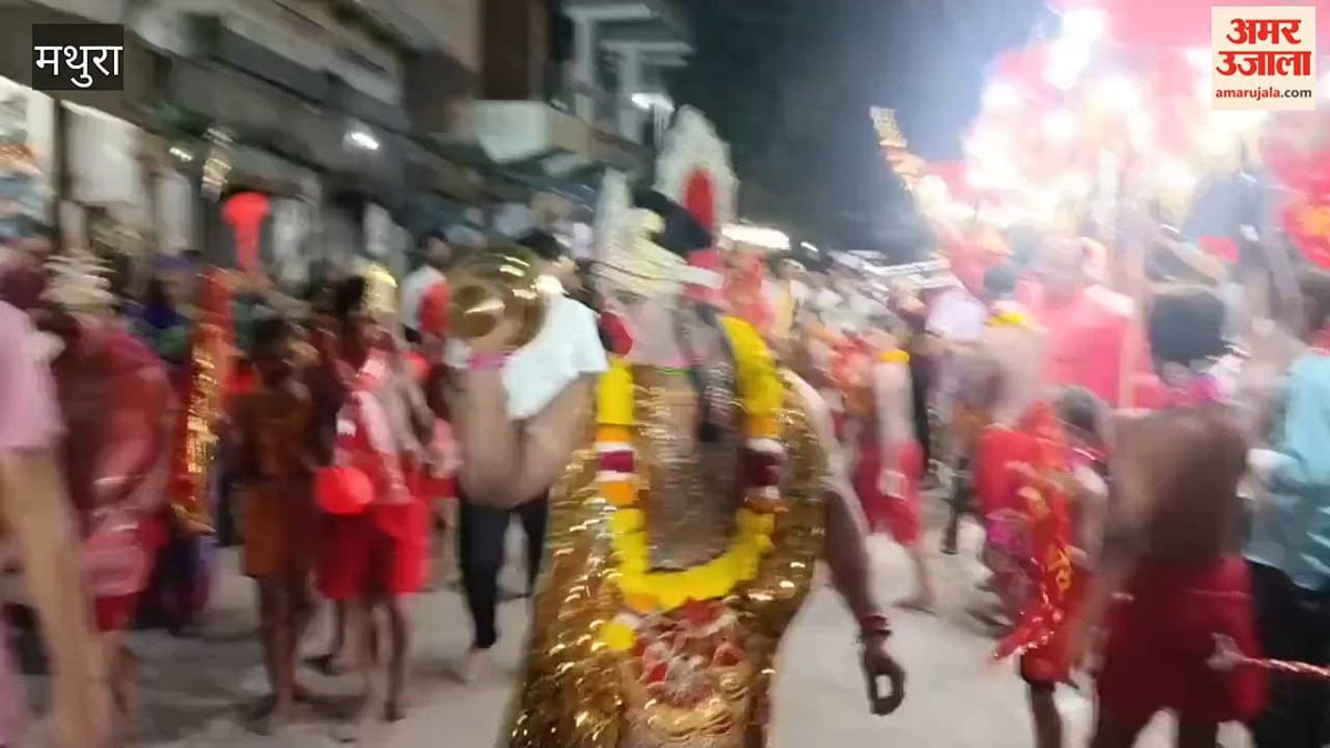 VIDEO: भरत मिलाप मेले में लंका दहन का मंचन, दर्शकों की उमड़ी भीड़