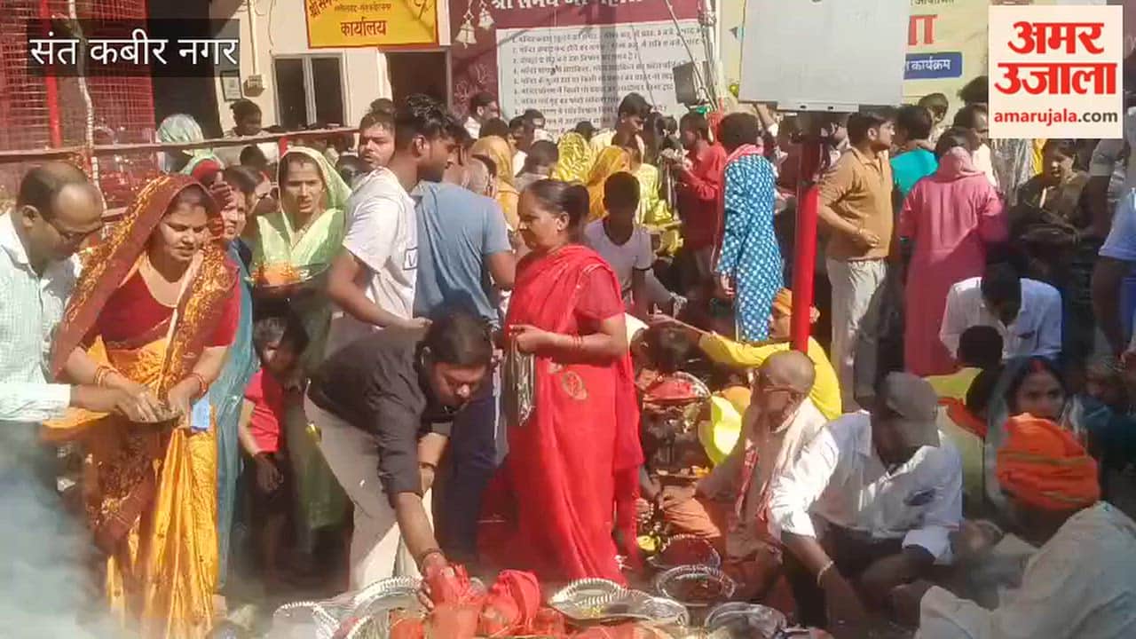 Crowds flocked to temples of the Goddess offering prayers and performing *havan* to seek blessings.