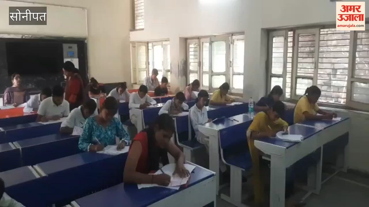 Students show great enthusiasm for the Atul Maheshwari Scholarship Examination in Sonipat