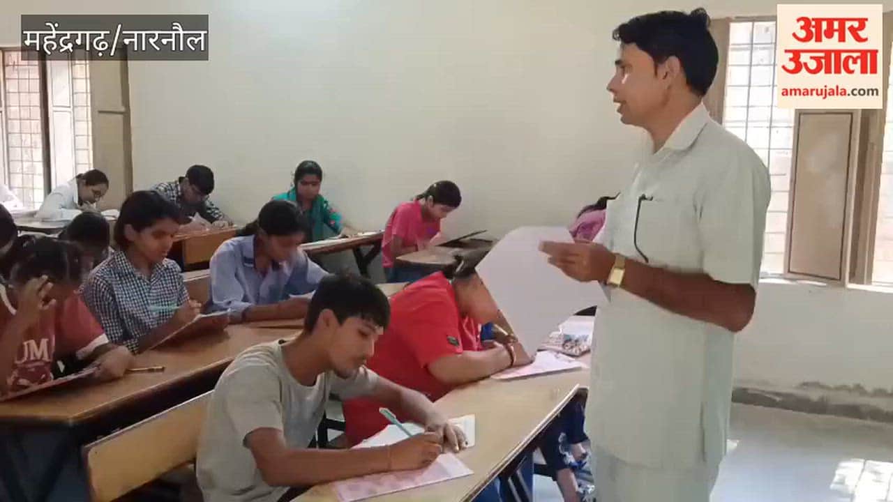 Students show enthusiasm for the Atul Maheshwari Scholarship Examination in Narnaul