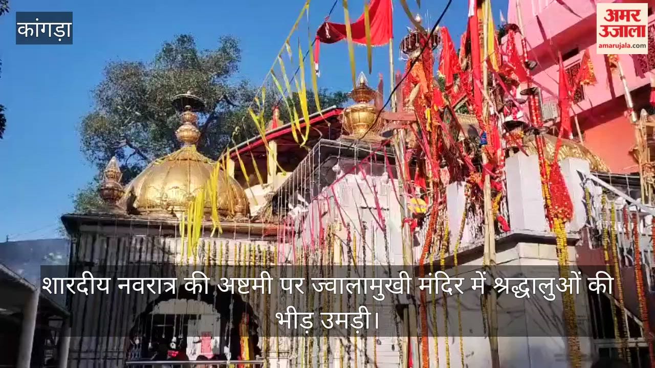 jwala ji temple gold umbrella offering ashtami navratri