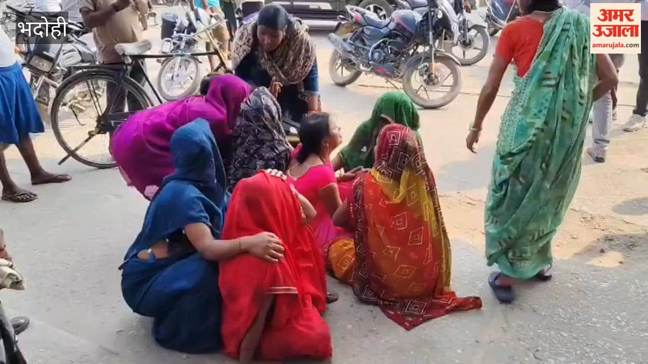 Three people on motorcycle returning home from Maharajganj die