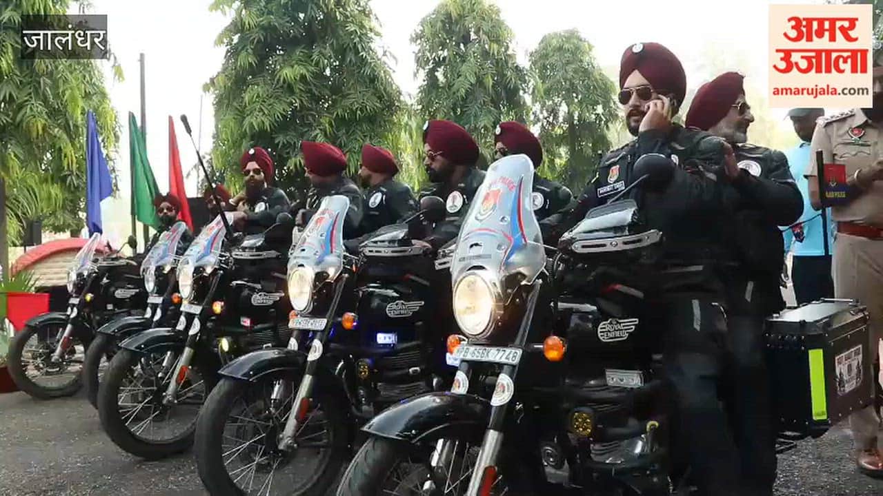 Bike rally organized in Jalandhar on National Unity Day