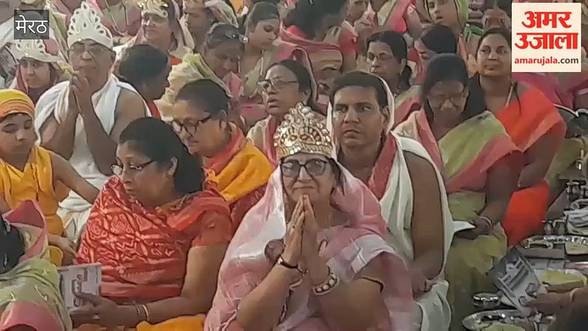 मेरठ: जैन मुनि सौरभ सागर महाराज ने जीवन के गुणों और रहस्यों पर प्रकाश डाला