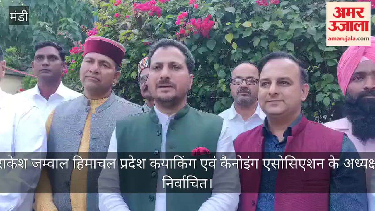 rakesh jamwal himachal kayaking canoeing association president