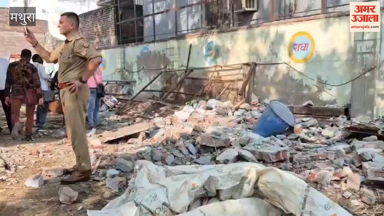 Two labourers carrying out repair work at guest house in Vrindavan fell from third floor killing woman