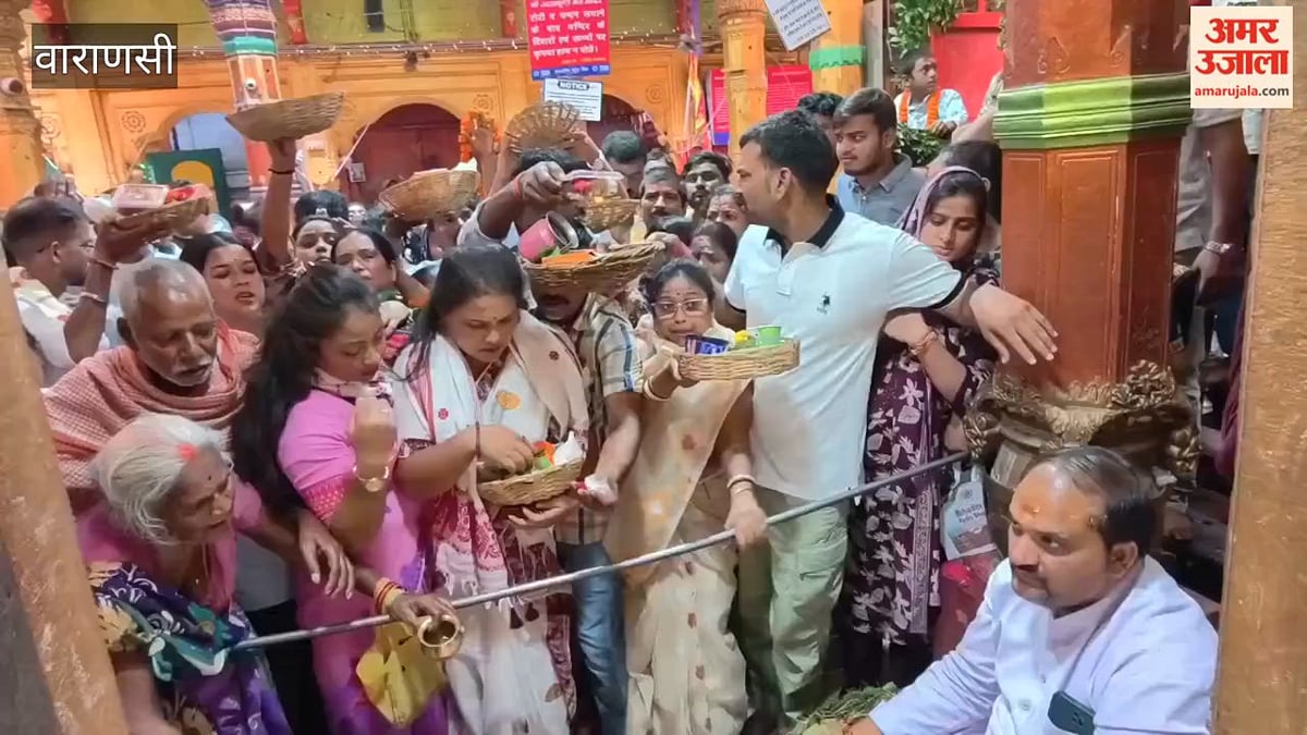 माता अन्नपूर्णा के दर्शन को उमड़े श्रद्धालु, VIDEO