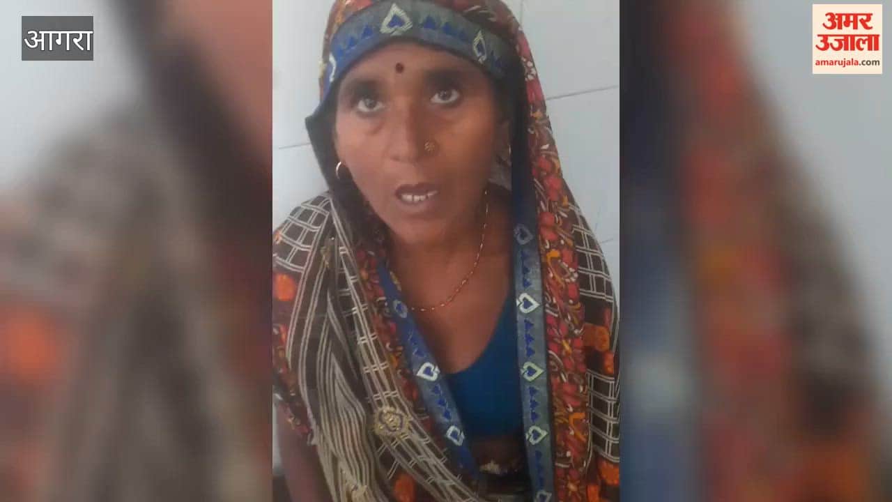 A woman was locked in a room and beaten mercilessly, leaving blue marks all over her body; she managed to escape with the help of neighbors. Her infant was snatched away, and she reached the police station along with her mother to file an FIR.