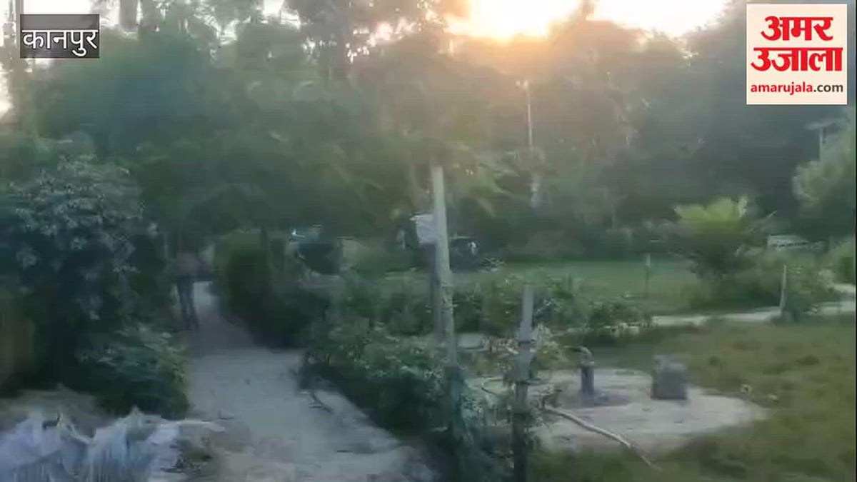 कानपुर: एक दिन बाद दशहरे का कार्यक्रम होना है, पार्क की हालत बदतर