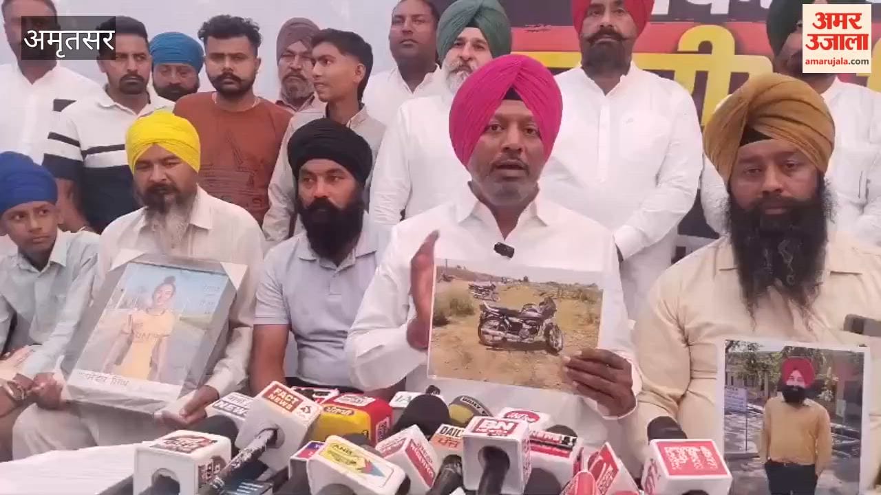 Sachin Pilot reaches Jandiala Guru; assures justice to Master Jagdeep Singh’s family