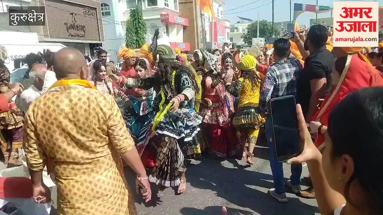 Dussehra celebrations in Kurukshetra: Grand celebrations at two locations, attractive tableaux captivate the hearts