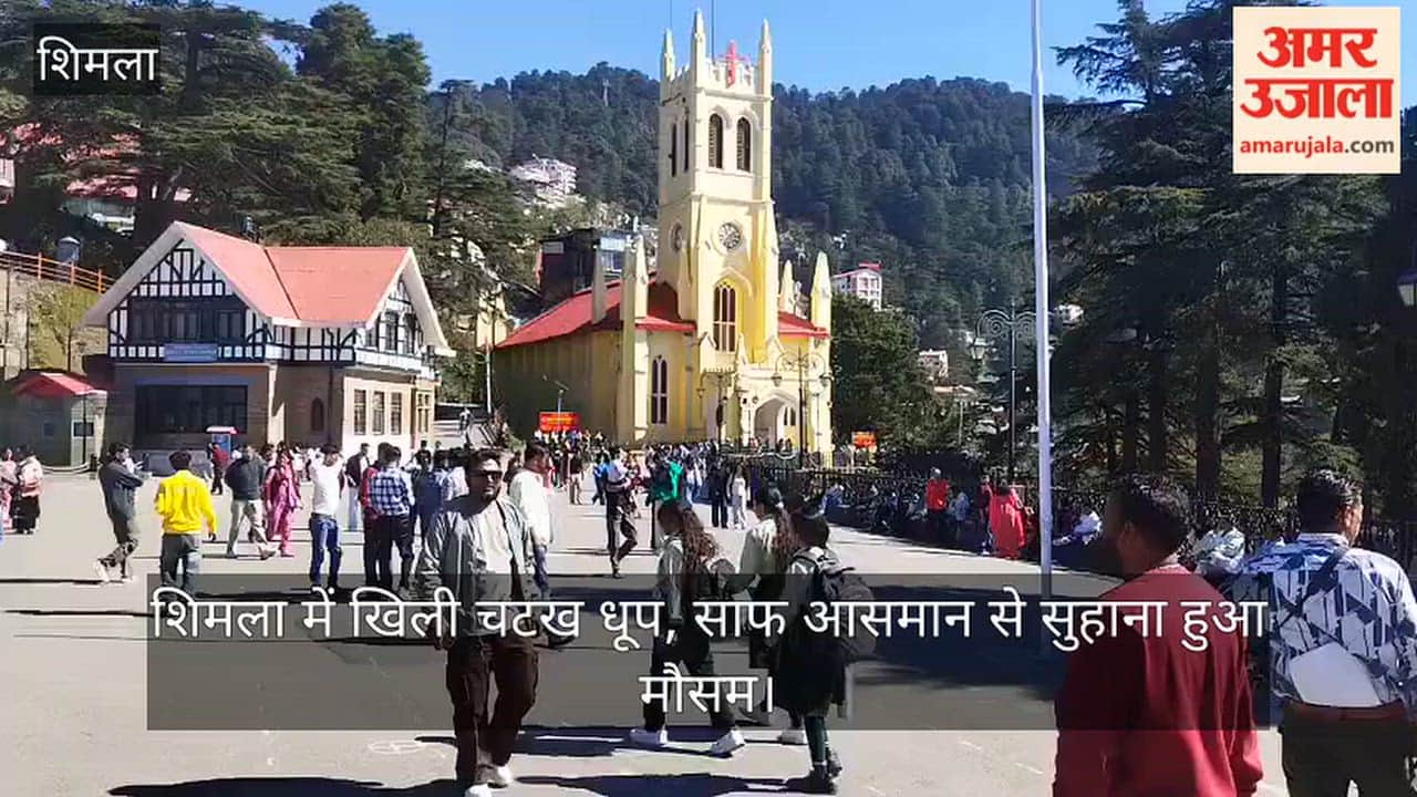 shimla weather update sunny weather october 22 2026