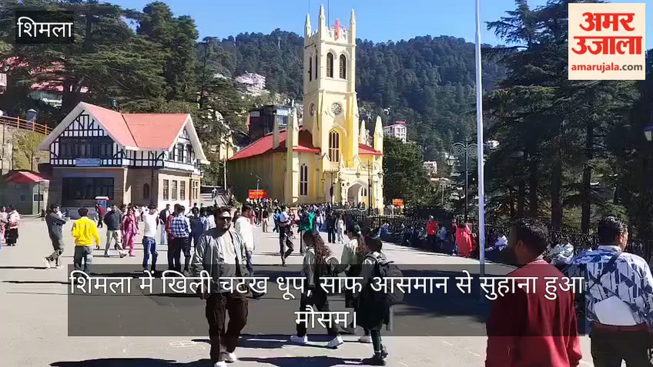 shimla weather update sunny weather october 22 2026