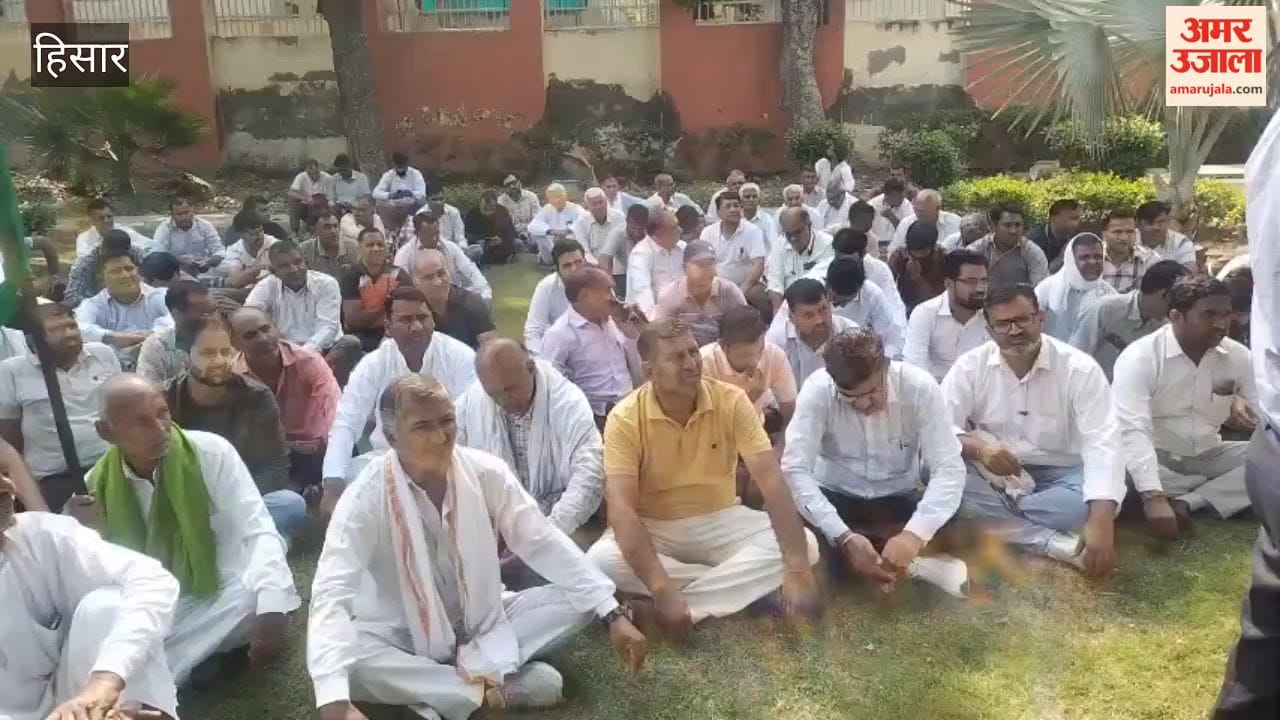 Indefinite strike by electricity department employees in Hansi began at 10 PM last night; a complete work boycott will continue until October 24.