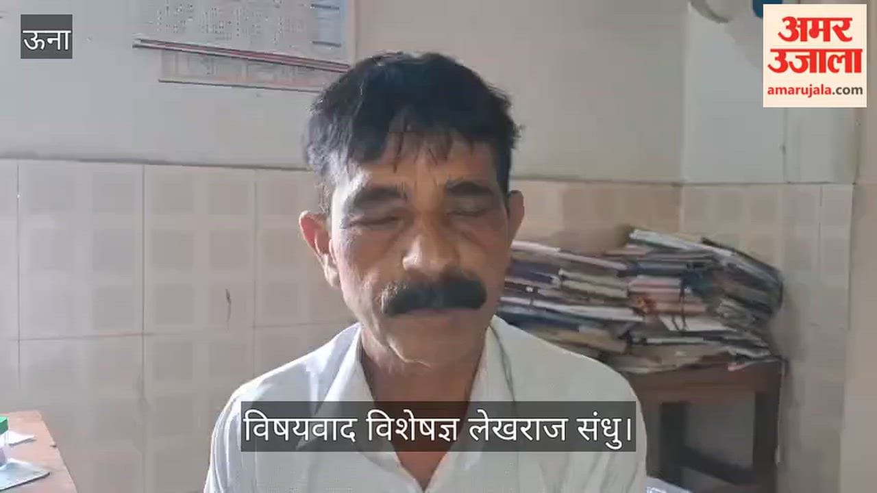 Una: Lekhraj Sandhu advises sowing wheat in rows for a better crop.