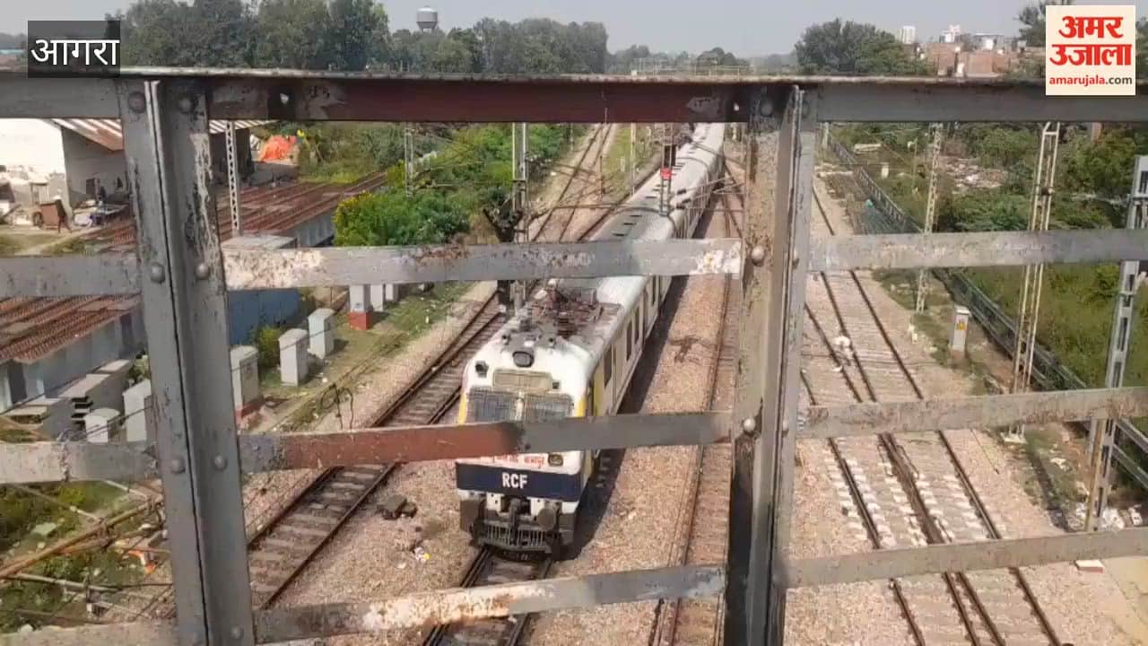 Train speeds slowed down due to ROB construction trains ran at 20  kilometer per hour