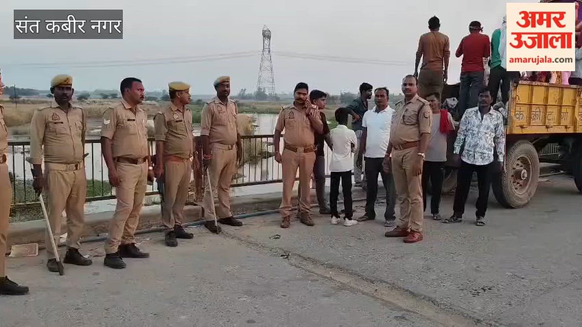 महुली क्षेत्र में छह प्रतिमाओं का हुआ विसर्जन