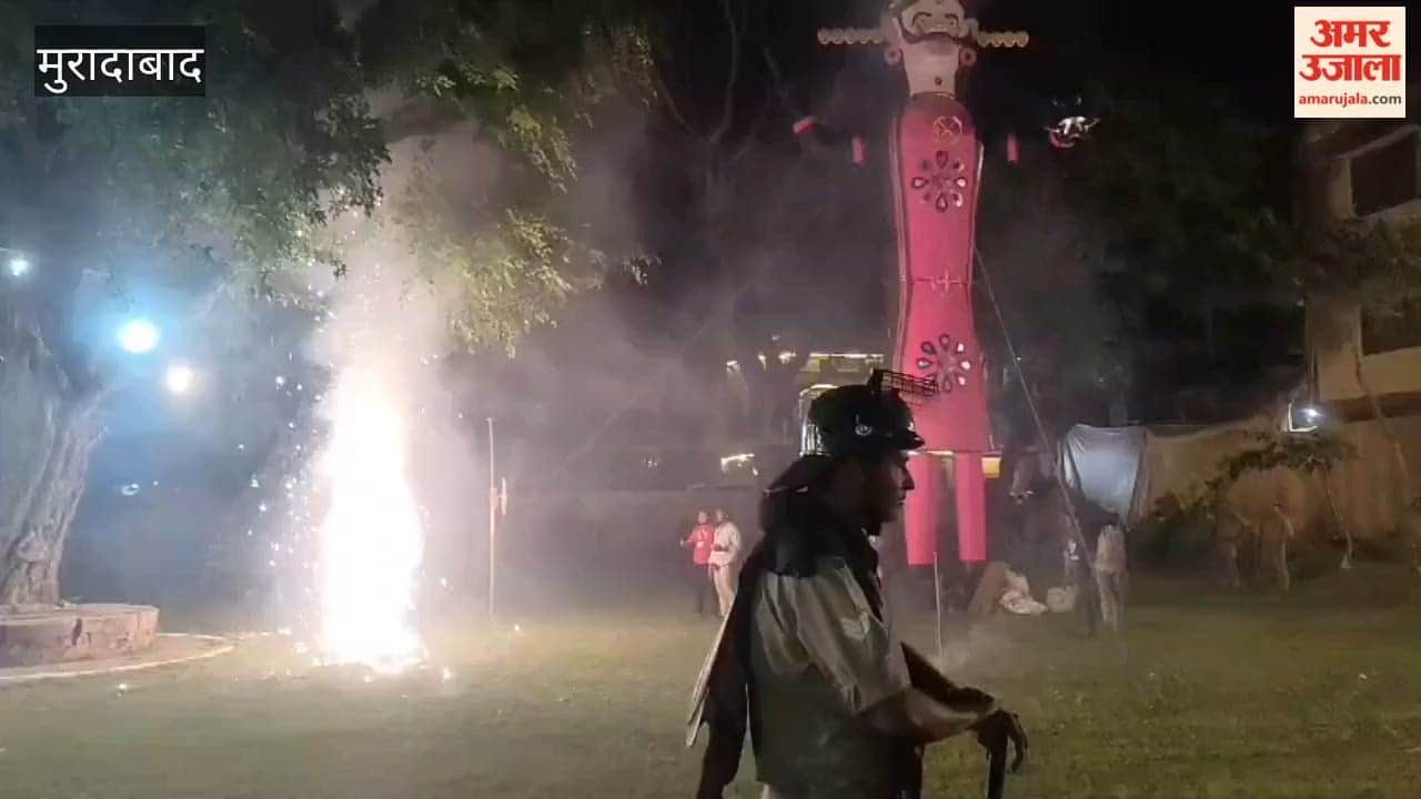 Ravan Dahan in Lajpat Nagar A message of the victory of good over evil