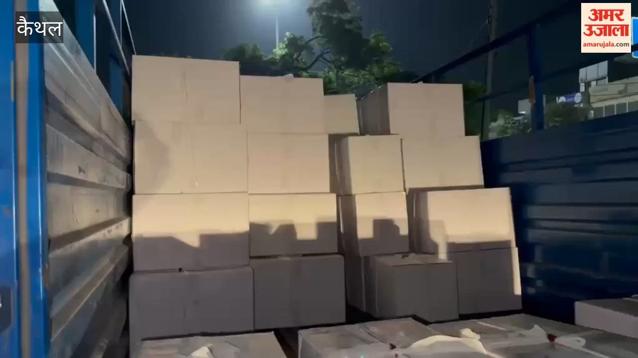 Joint operation by the Special Detective Unit and Pundri police station; 160 cartons of illegal firecrackers seized