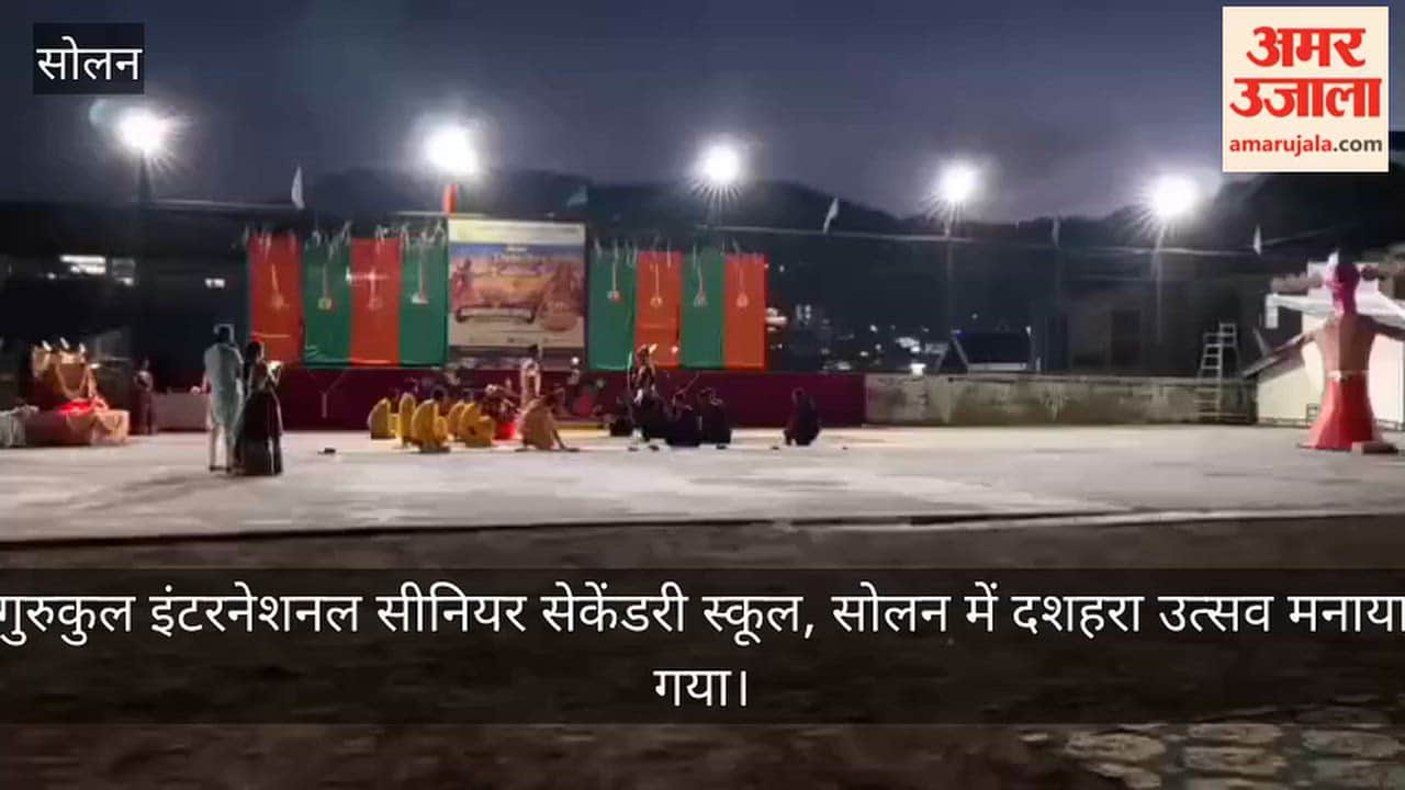 gurukul school solan dussehra celebration ramayana tableaux