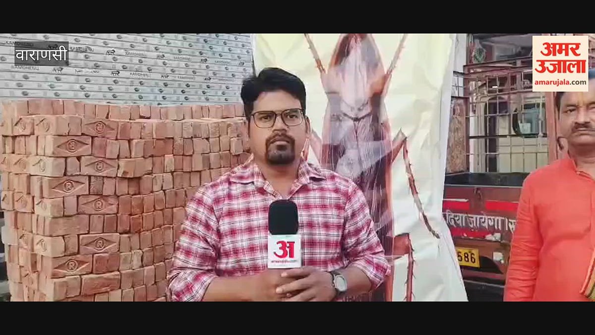 वाराणसी में कॉकरोच रूपी पुतले के दहन पर रोक, श्रीराम ने किया प्रतीकात्मक वध; VIDEO