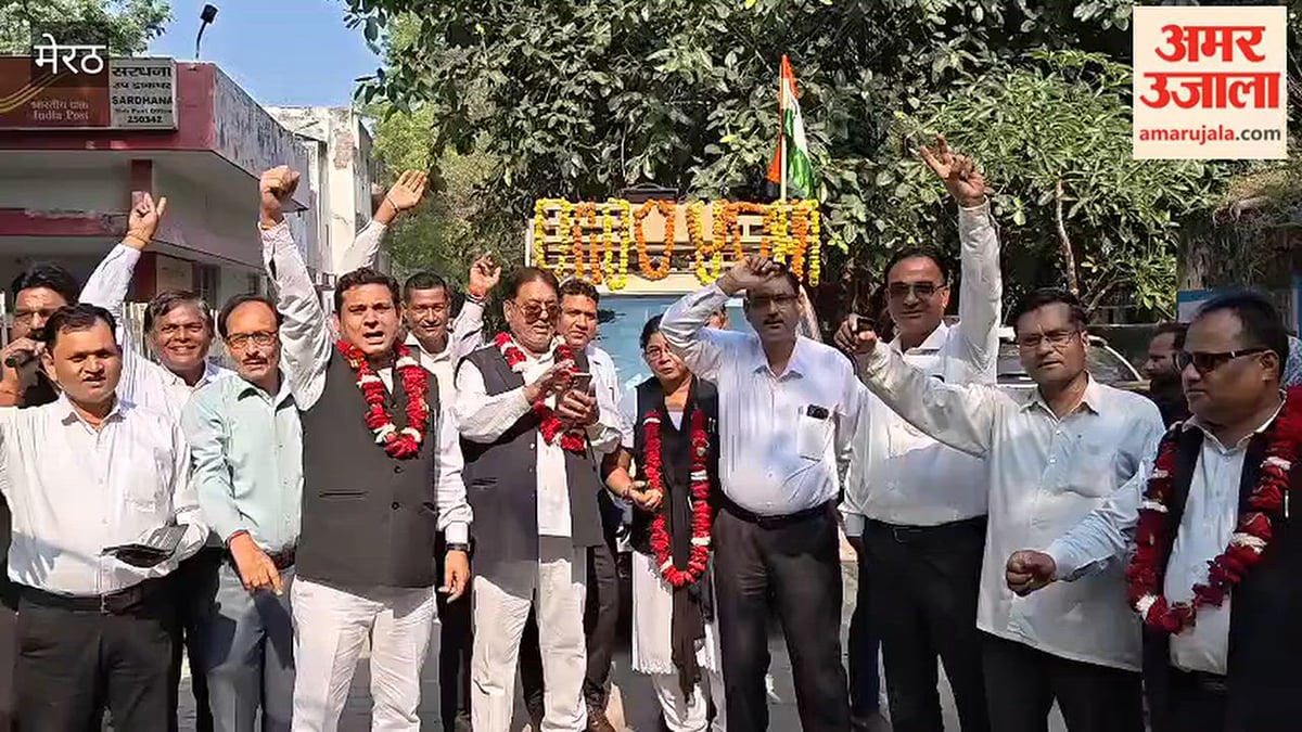 मेरठ: हाईकोर्ट बेंच के लिए अधिवक्ताओं की न्यायिक यात्रा, चुनाव बहिष्कार की चेतावनी