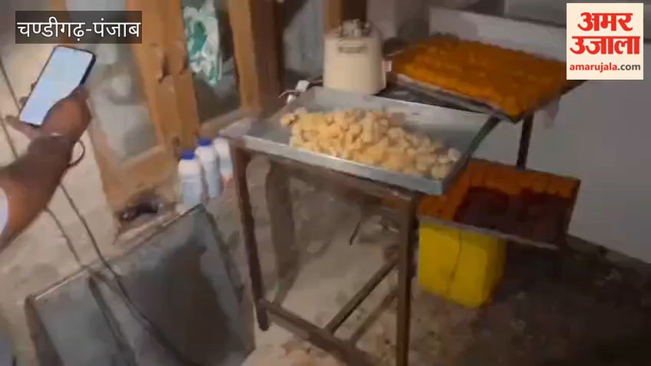 Raid conducted at Batra Sweets in Panjeke; 455 kg of sweets seized