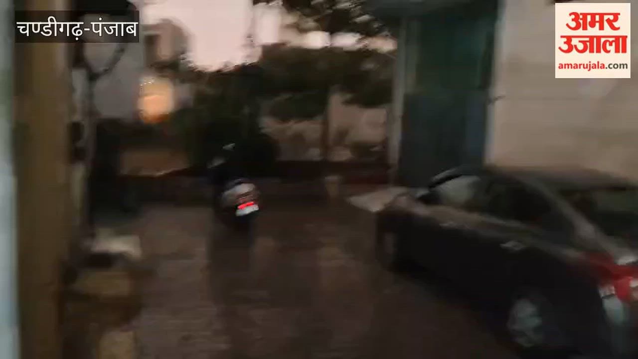 Hailstorm in Ferozepur following a strong dust storm
