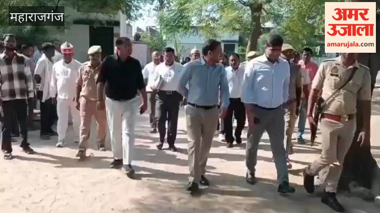 DM Gaurav Singh Sogarwal Inspects Voter List Revision Camp in Nichlaul