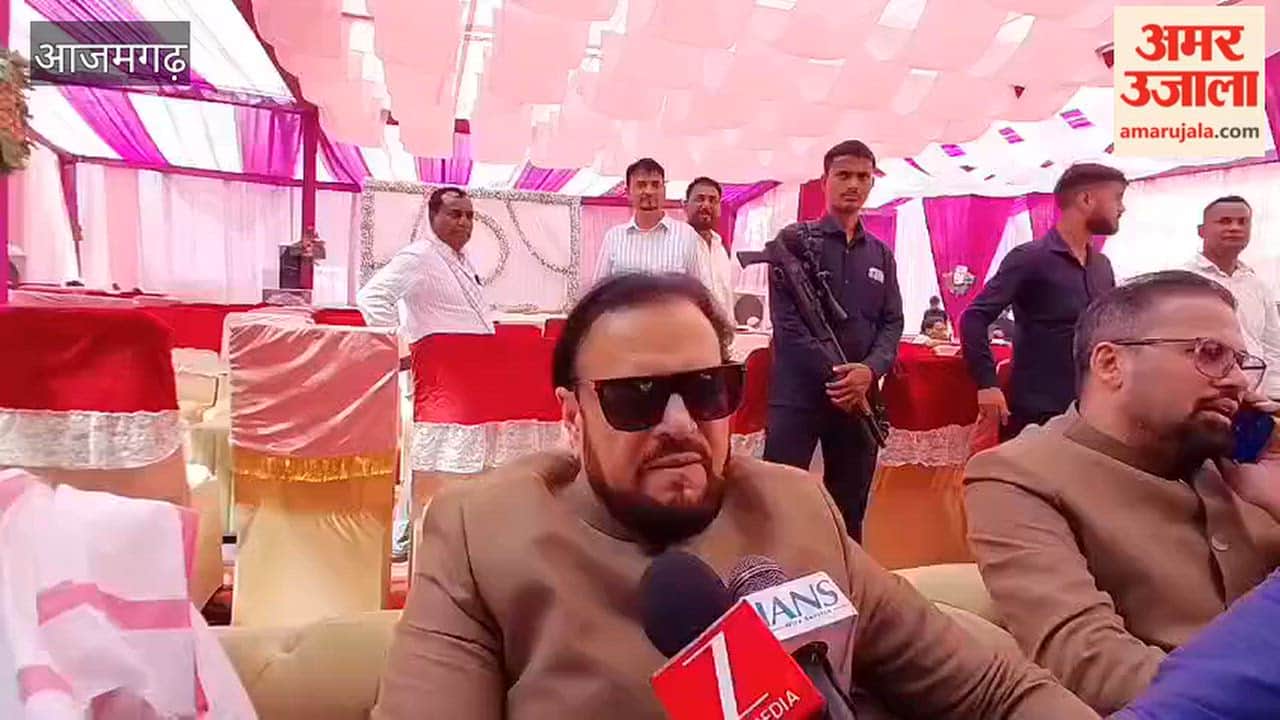 SP leader Abu Asim Azmi takes political dig BJP in azamgarh