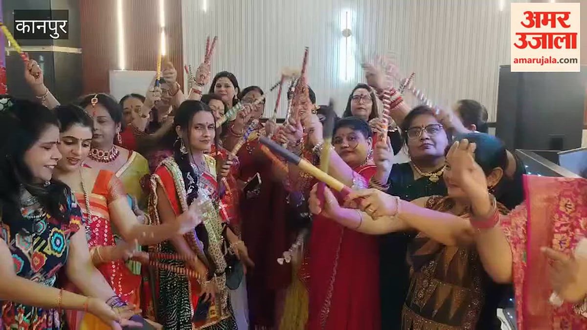 कानपुर: डांडिया उत्सव में दिखा संस्कृति और परंपरा का संगम
