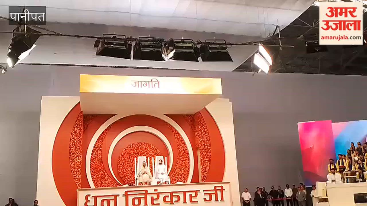Devotees flocked to the congregation in Panipat on Sunday, the third day; an estimated 800,000 people are expected to have attended over the three days.