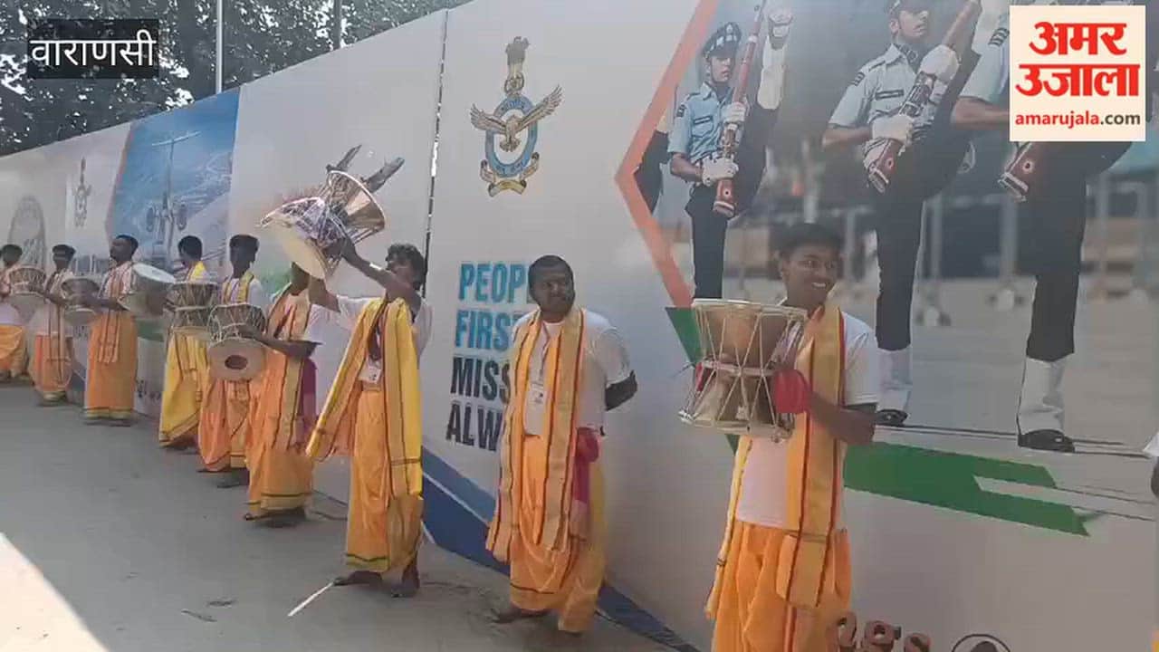 PM will be welcomed at Namo Ghat amidst the sound of drums and other traditional percussion instruments