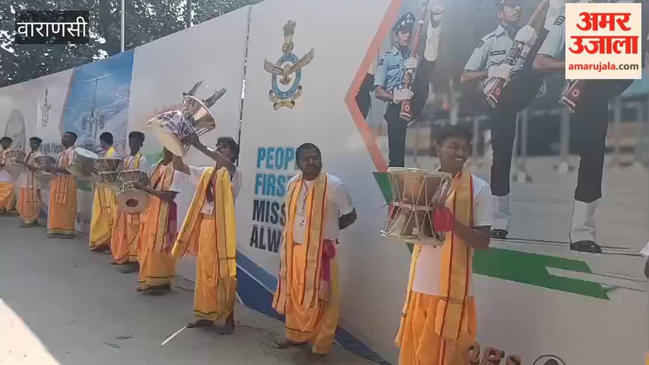 PM will be welcomed at Namo Ghat amidst the sound of drums and other traditional percussion instruments